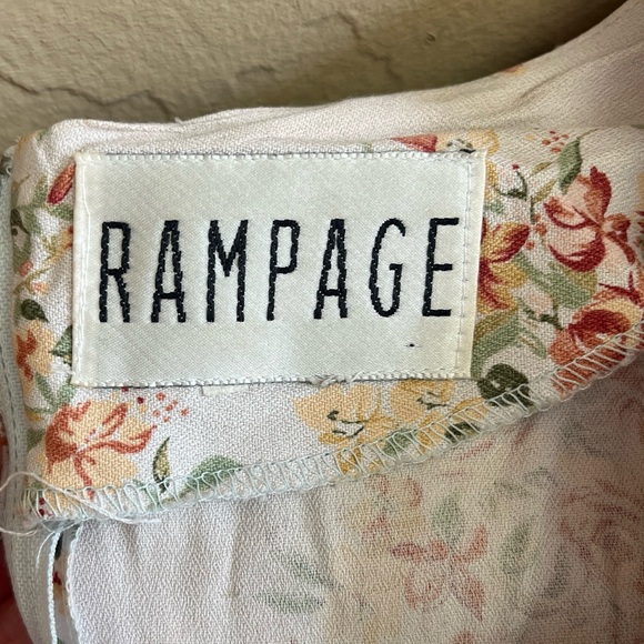 Last Call! 📞 Vintage Rampage Floral Dress Clueless Romantic Cottage Chic 90’s - Picture 3 of 5